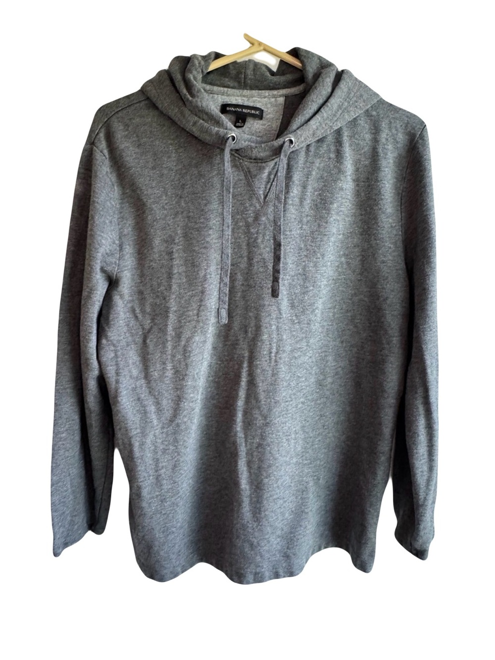 Banana Republic Gray Hoodie Sweatshirt L